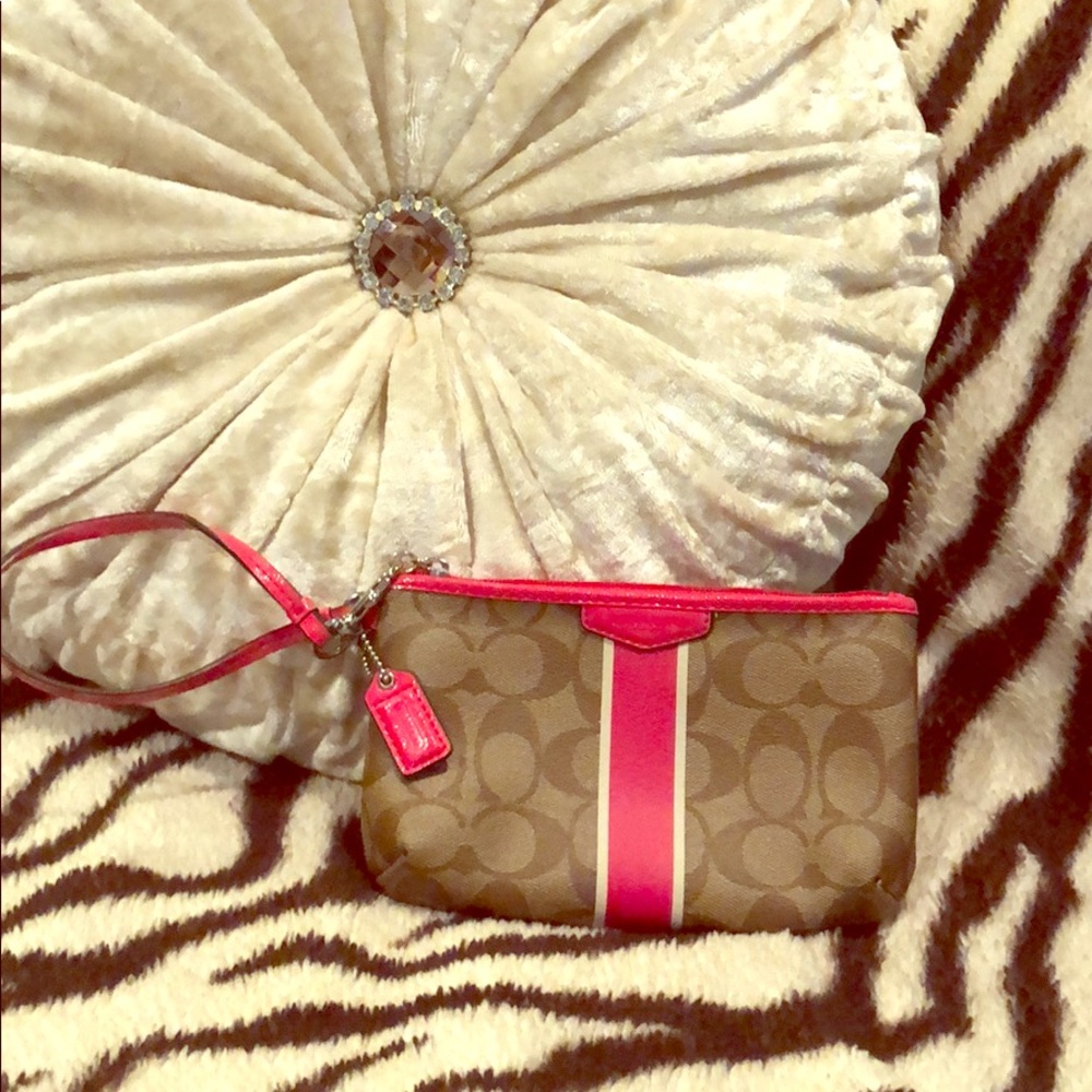 Coach wristlet